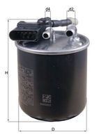 MANN-FILTER WK 820/17 - Filtre à Carburant Premium Pour Voitures Et Utilitaires - Qualité Origine Équipementier