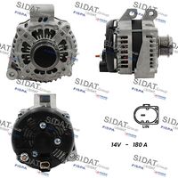 Alternateur 180A Compatible Range Rover III LM Et Sport L320 - Remplace 1042104010 1042104011 1042104012