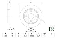 Blue Print ADU174328 Lot De 2 Disques De Frein Avant - Ventilés - 276x22 Mm - Compatible Mercedes (OEM A1694210112)