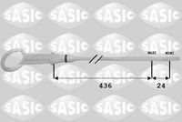 Tube De Jauge D'huile Moteur - Compatible Dacia Duster Phase 2, Logan, Sandero, Micra - Réf 8200463669